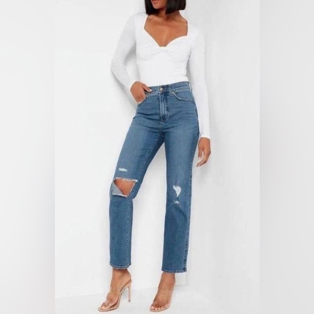 Express Strait Leg High Rise Jeans Size 2